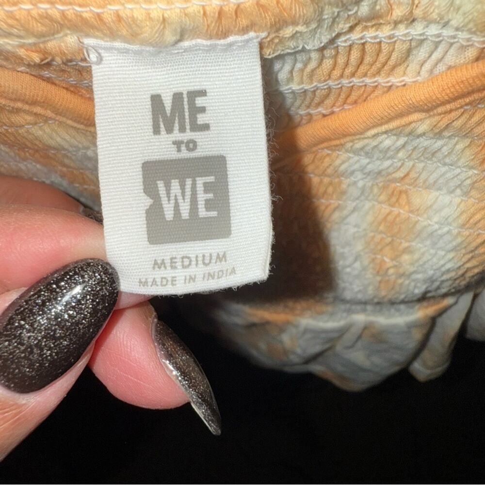 Me to we tie dye crop top - Picture 2 of 3